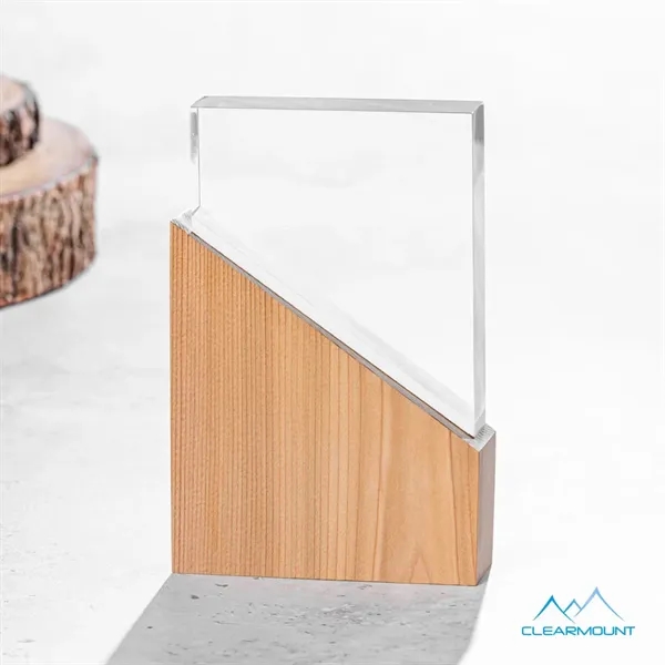 The Rocheux VividPrint™ Award is a custom cut column block handcrafted... from ASI 84592 St Regis Group / Clearmount