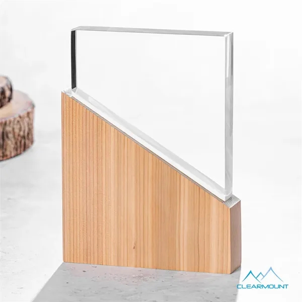 The Rocheux VividPrint™ Award is a custom cut column block handcrafted... from ASI 84592 St Regis Group / Clearmount