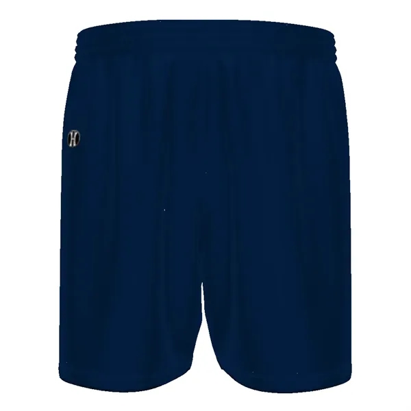 Youth Lightweight 5-inch Basketball Shorts. Dry-Excel™ 100% polyester smooth wicking knit... from ASI 37461 Augusta Sportswear / Holloway Sportswear