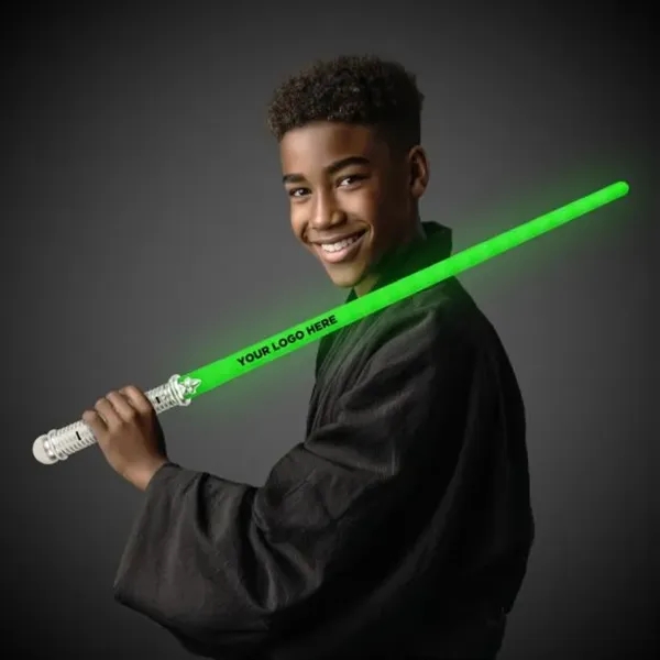 28" green saber sword with LED lights.... from ASI 42016 Brighter Promotions Inc