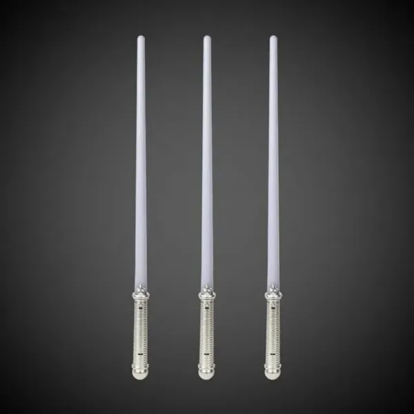 28" LED light up saber with a silver handle and several... from ASI 42016 Brighter Promotions Inc