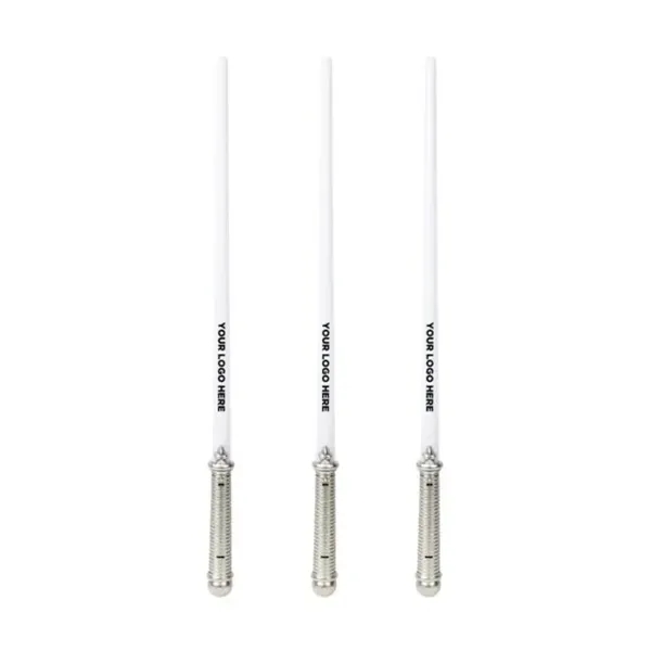 28" LED light up saber with a silver handle and several... from ASI 42016 Brighter Promotions Inc