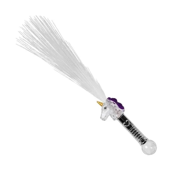 15" unicorn wand with 7 different light modes that change with... from ASI 42016 Brighter Promotions Inc