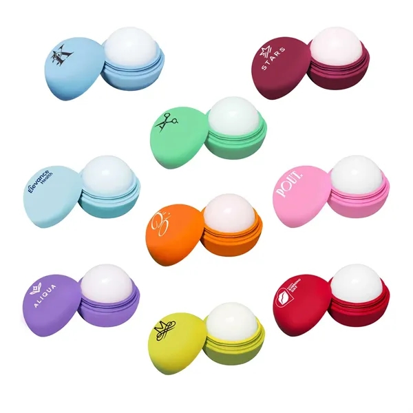 Scented lip balm in customizable round case.... from ASI 63549 Jornik Manufacturing Corp