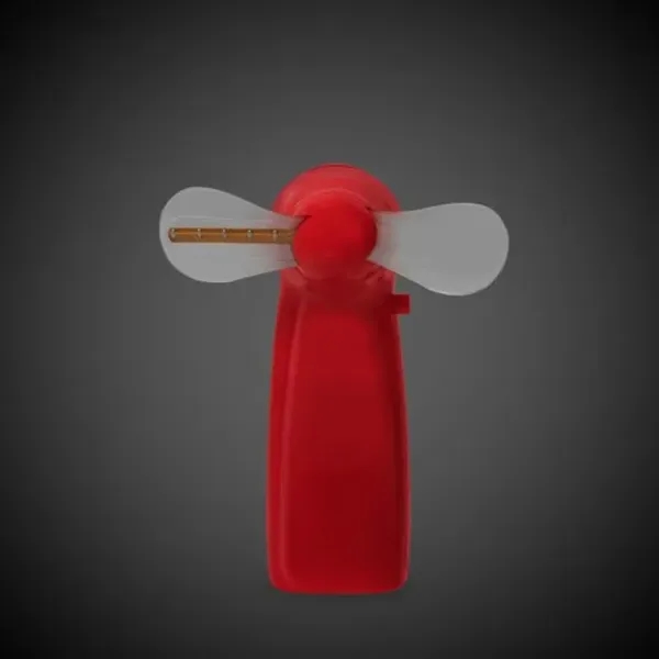 Handheld fan with multi-colored LED lights.... from ASI 42016 Brighter Promotions Inc