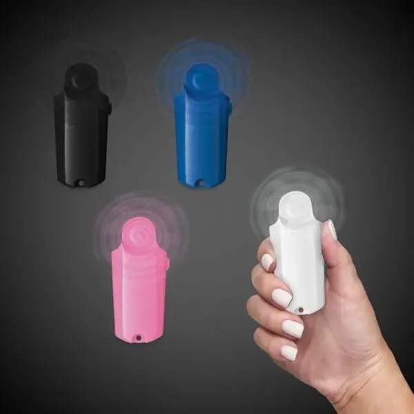 3 3/4" plastic and portable handheld fan in assorted colors... from ASI 42016 Brighter Promotions Inc