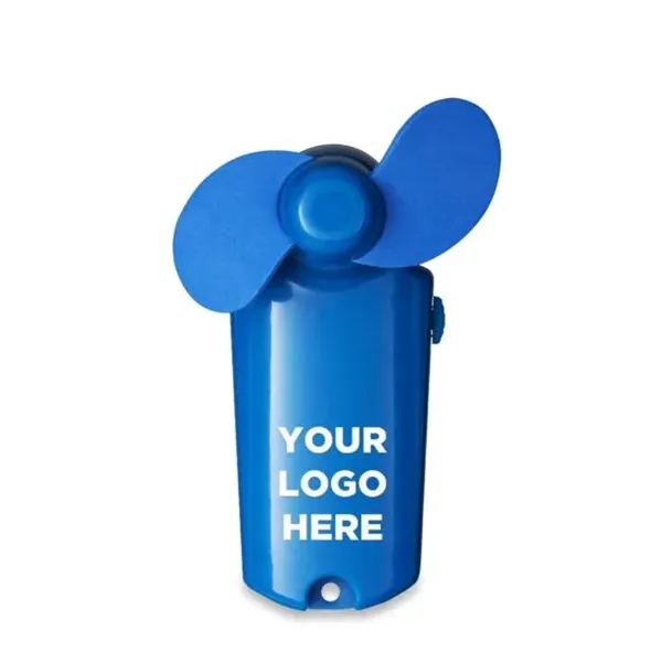 3 3/4" plastic and portable handheld fan in assorted colors... from ASI 42016 Brighter Promotions Inc
