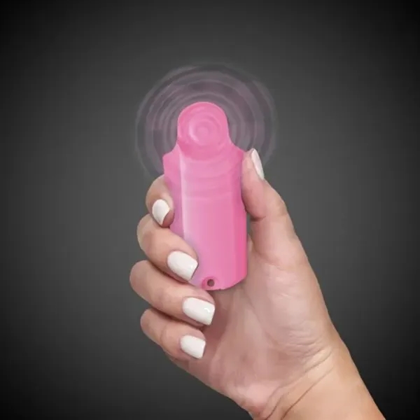 3 3/4" plastic and portable handheld fan in assorted colors... from ASI 42016 Brighter Promotions Inc