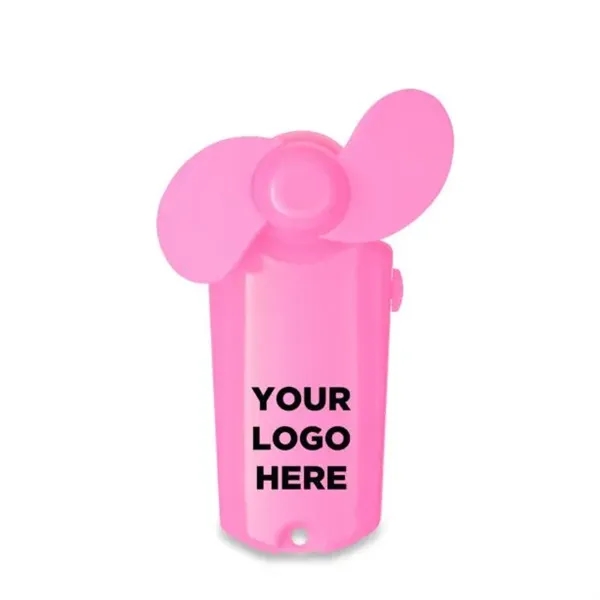 3 3/4" plastic and portable handheld fan in assorted colors... from ASI 42016 Brighter Promotions Inc