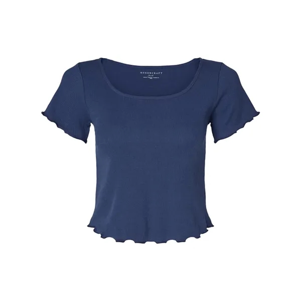Boxercraft Women's Baby Rib T-Shirt... from ASI 84358 S&S Activewear