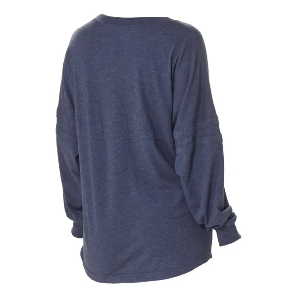 Boxercraft Women's Pom Pom Long Sleeve Jersey T-Shirt... from ASI 84358 S&S Activewear