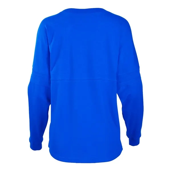 Boxercraft Women's Pom Pom Long Sleeve Jersey T-Shirt... from ASI 84358 S&S Activewear