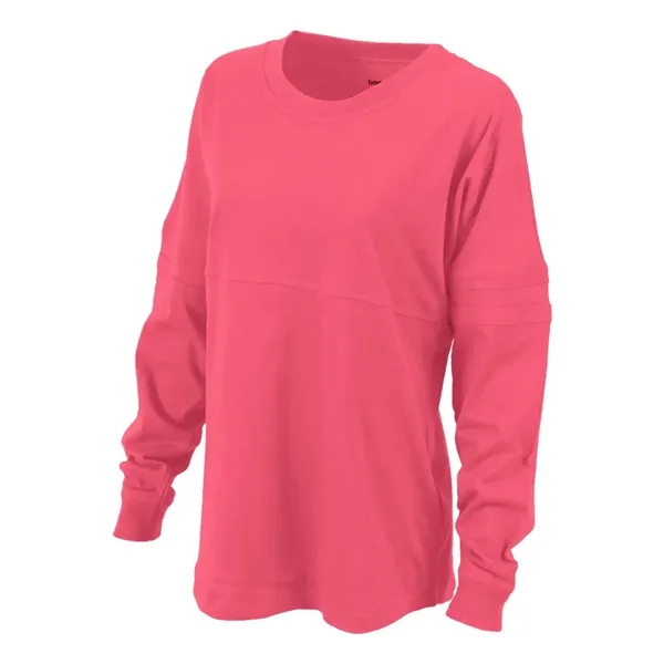 Boxercraft Women's Pom Pom Long Sleeve Jersey T-Shirt... from ASI 84358 S&S Activewear