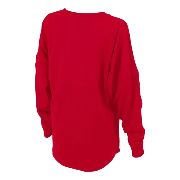 Boxercraft Women's Pom Pom Long Sleeve Jersey T-Shirt... from ASI 84358 S&S Activewear
