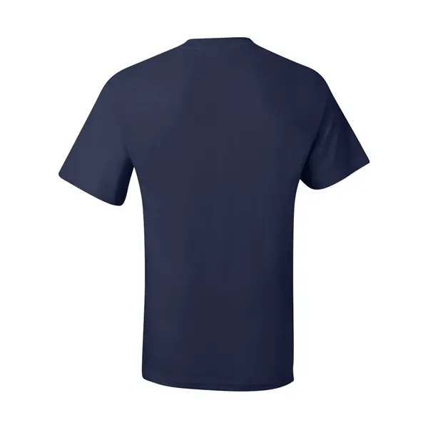 T-shirt with chest pocket made of 100% ring-spun cotton with double-needle... from ASI 84358 S&S Activewear