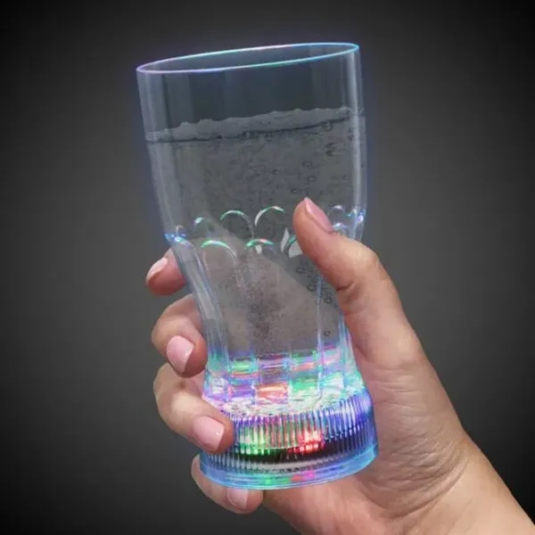 12 oz. plastic drinking glass with 5 high-powered multi-colored LED lights.... from ASI 42016 Brighter Promotions Inc / Chemical Light™