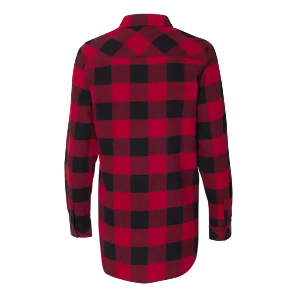 Women's yarn-dyed flannel long sleeve shirt made of 100% cotton with... from ASI 84358 S&S Activewear