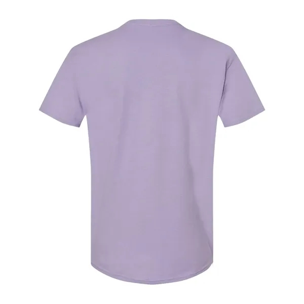 100% ComfortSoft® cotton T-shirt with tag-free neck label, shoulder-to-shoulder taping, and... from ASI 84358 S&S Activewear
