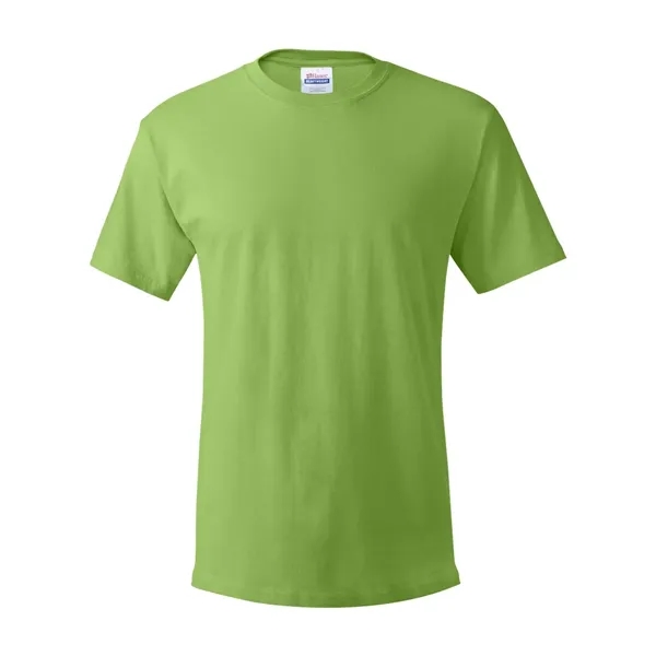 100% ComfortSoft® cotton T-shirt with tag-free neck label, shoulder-to-shoulder taping, and... from ASI 84358 S&S Activewear