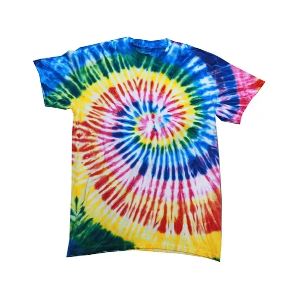 Colortone Multi-Color Tie-Dyed T-Shirt... from ASI 84358 S&S Activewear