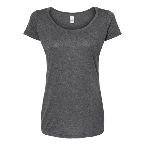 Tultex Women's Poly-Rich Scoop Neck T-Shirt... from ASI 84358 S&S Activewear