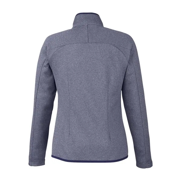 CORE365 Women's Venture Heathered Stripe Full-Zip... from ASI 84358 S&S Activewear