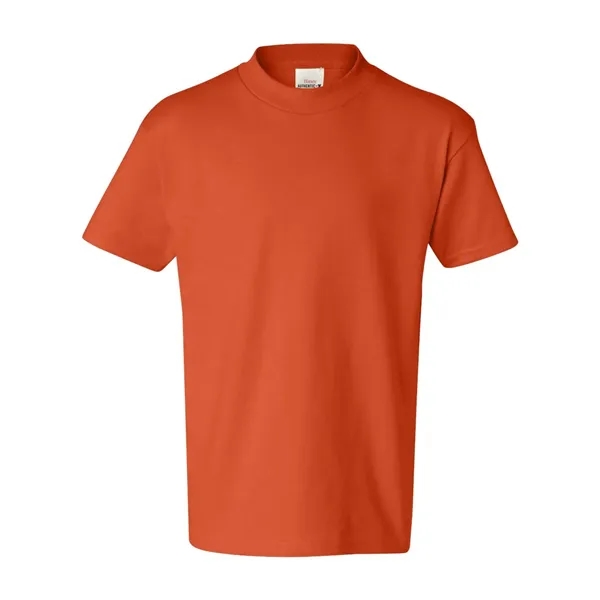 Youth short sleeve T-shirt with lay flat collar, and double-needle stitching.... from ASI 84358 S&S Activewear
