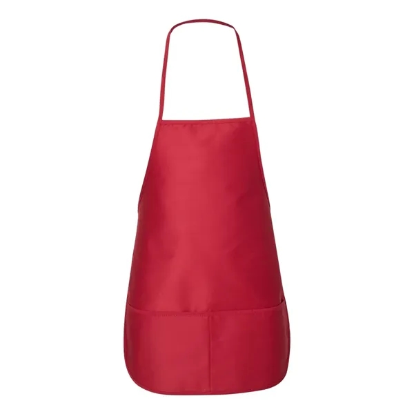 Cotton/polyester twill two pocket apron. Blank.... from ASI 84358 S&S Activewear