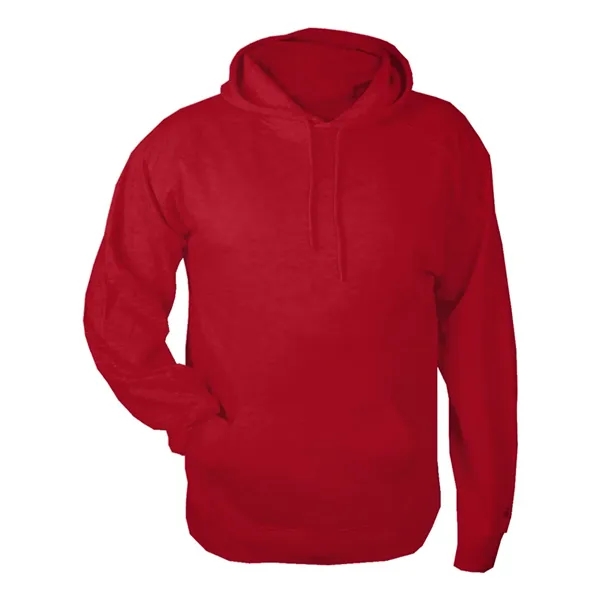 Youth fleece hoodie with two-ply hood and pouch front pocket with... from ASI 84358 S&S Activewear