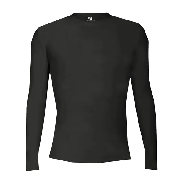 Youth-sized compression T-shirt with a stretch body fit and moisture management... from ASI 84358 S&S Activewear