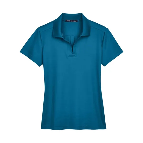 DJ Classic Women's CrownLux Performance® Plaited Polo... from ASI 84358 S&S Activewear