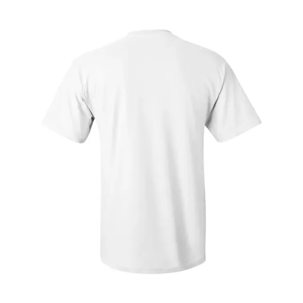 100% ComfortSoft® cotton T-shirt with a pocket, tag-free neck label, and... from ASI 84358 S&S Activewear