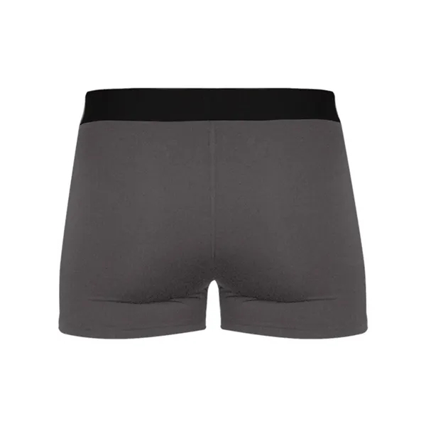 Girls' shorts with moisture management fabric, stretch body and a black... from ASI 84358 S&S Activewear