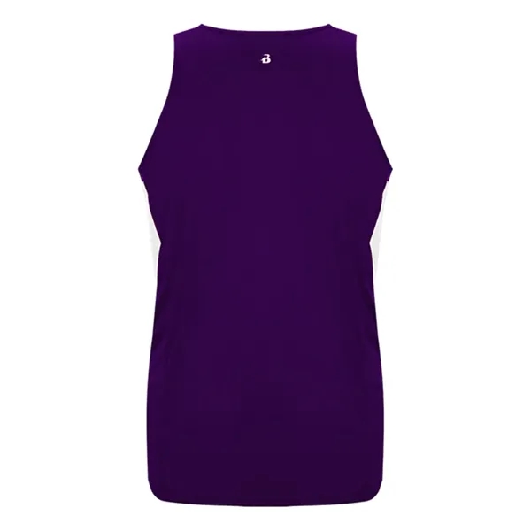 Youth singlet made of 100% polyester with contrast side inserts, moisture... from ASI 84358 S&S Activewear