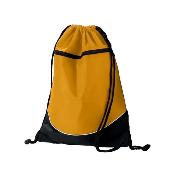 Tri-Color Drawstring Backpack... from ASI 84358 S&S Activewear