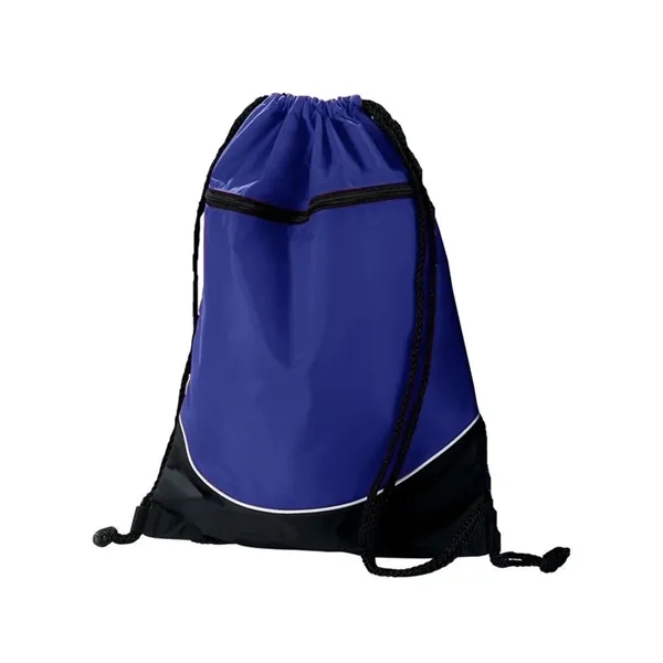 Tri-Color Drawstring Backpack... from ASI 84358 S&S Activewear