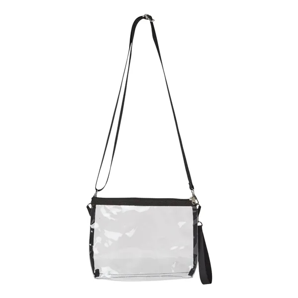 Liberty Bags Classic Clear Stadium Purse/Handbag... from ASI 84358 S&S Activewear