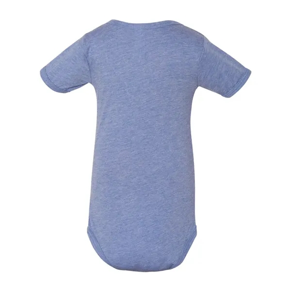 Baby Triblend Short Sleeve Snap-Up one piece T-Shirt... from ASI 84358 S&S Activewear