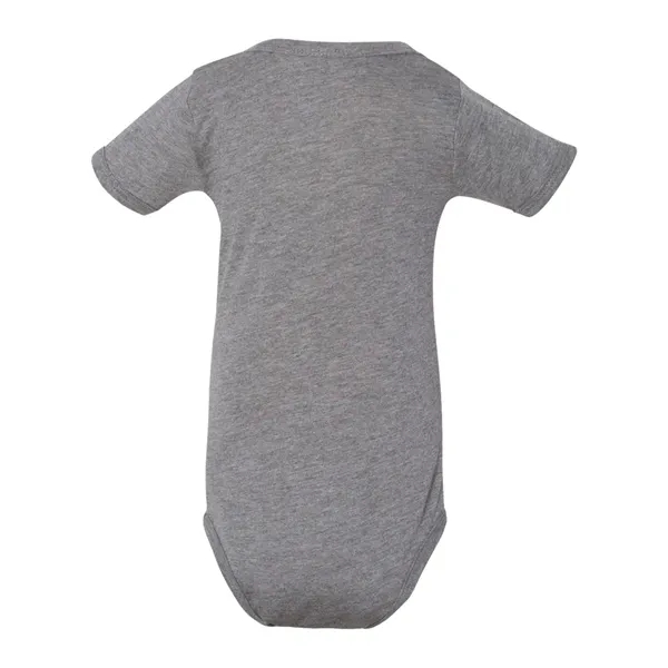 Baby Triblend Short Sleeve Snap-Up one piece T-Shirt... from ASI 84358 S&S Activewear