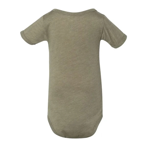 Baby Triblend Short Sleeve Snap-Up one piece T-Shirt... from ASI 84358 S&S Activewear