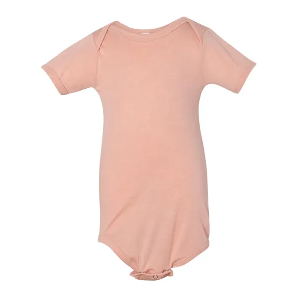 Baby Triblend Short Sleeve Snap-Up one piece T-Shirt... from ASI 84358 S&S Activewear