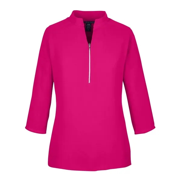 DJ Classic Women's Perfect Fit™ Three-Quarter Sleeve Crep...... from ASI 84358 S&S Activewear