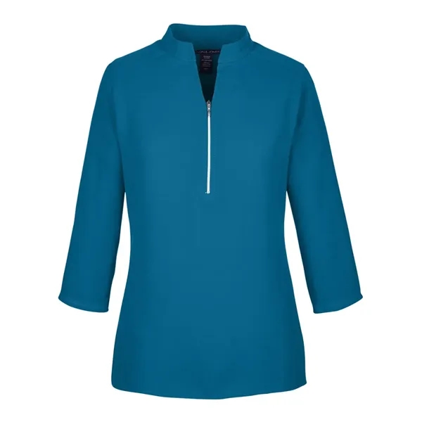 DJ Classic Women's Perfect Fit™ Three-Quarter Sleeve Crep...... from ASI 84358 S&S Activewear