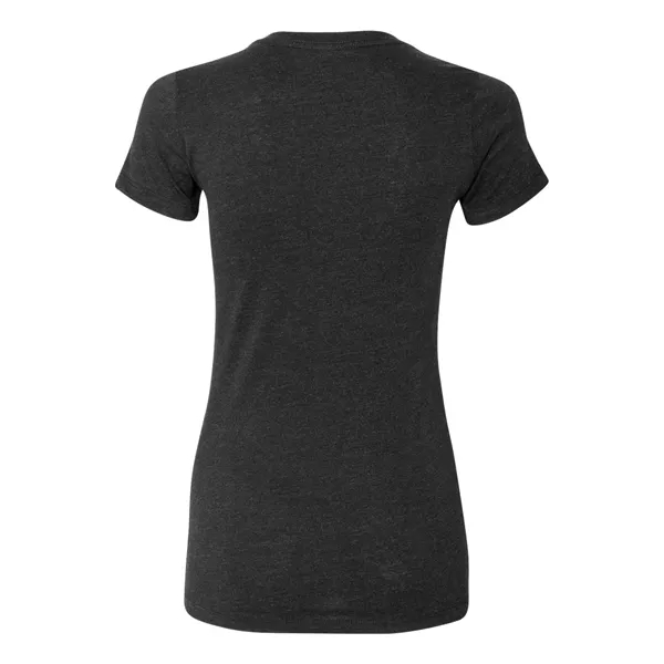 Women's cotton t-shirt with longer length body and shoulder taping. Blank... from ASI 84358 S&S Activewear