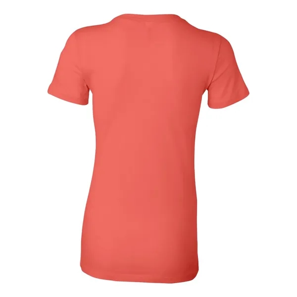Women's cotton t-shirt with longer length body and shoulder taping. Blank... from ASI 84358 S&S Activewear