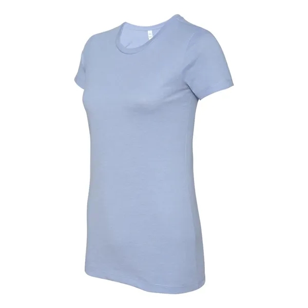 Women's cotton t-shirt with longer length body and shoulder taping. Blank... from ASI 84358 S&S Activewear