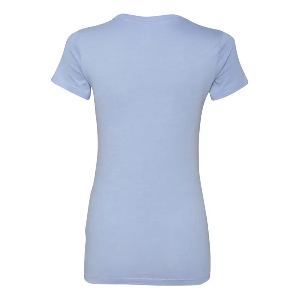 Women's cotton t-shirt with longer length body and shoulder taping. Blank... from ASI 84358 S&S Activewear