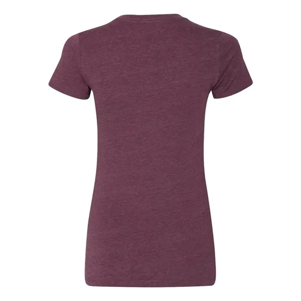 Women's cotton t-shirt with longer length body and shoulder taping. Blank... from ASI 84358 S&S Activewear