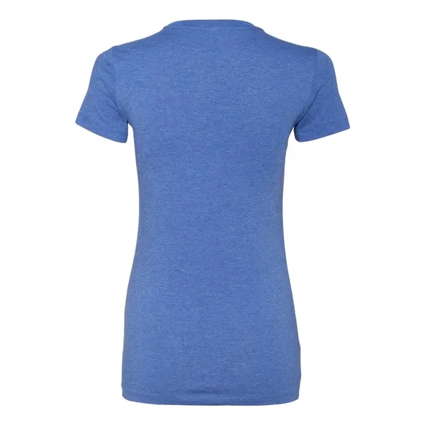 Women's cotton t-shirt with longer length body and shoulder taping. Blank... from ASI 84358 S&S Activewear