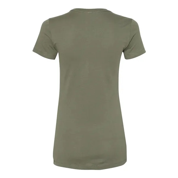 Women's cotton t-shirt with longer length body and shoulder taping. Blank... from ASI 84358 S&S Activewear